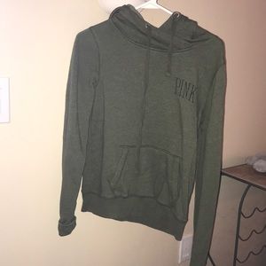 Army Green PINK Sweatshirt